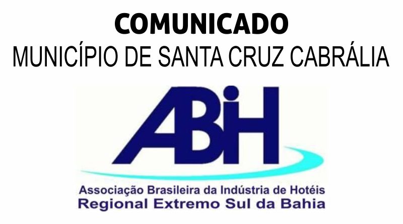 Comunicado ABIH Santa Cruz Cabrália